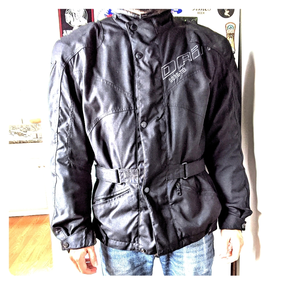 DAINESE NYLON GORE TEX Motorcycle Jacket --  sz 50
